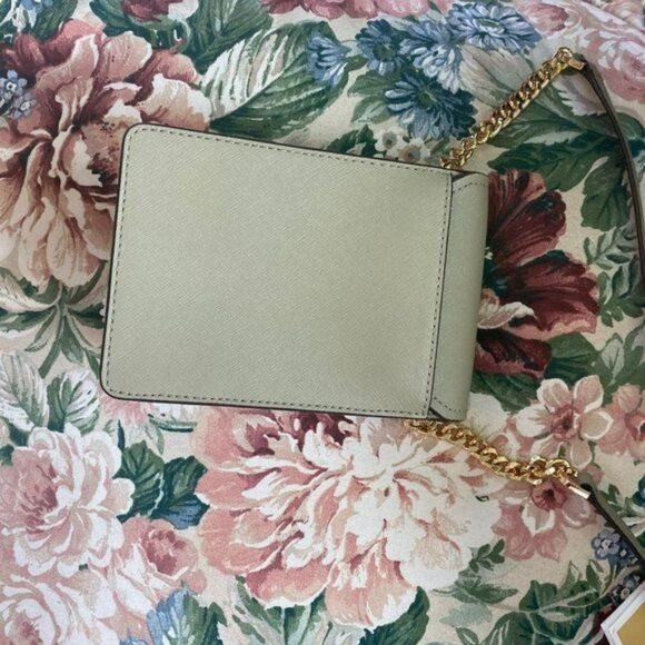 Michael Kors Sage Green Jet Set Phone Crossbody - Picture 7 of 7
